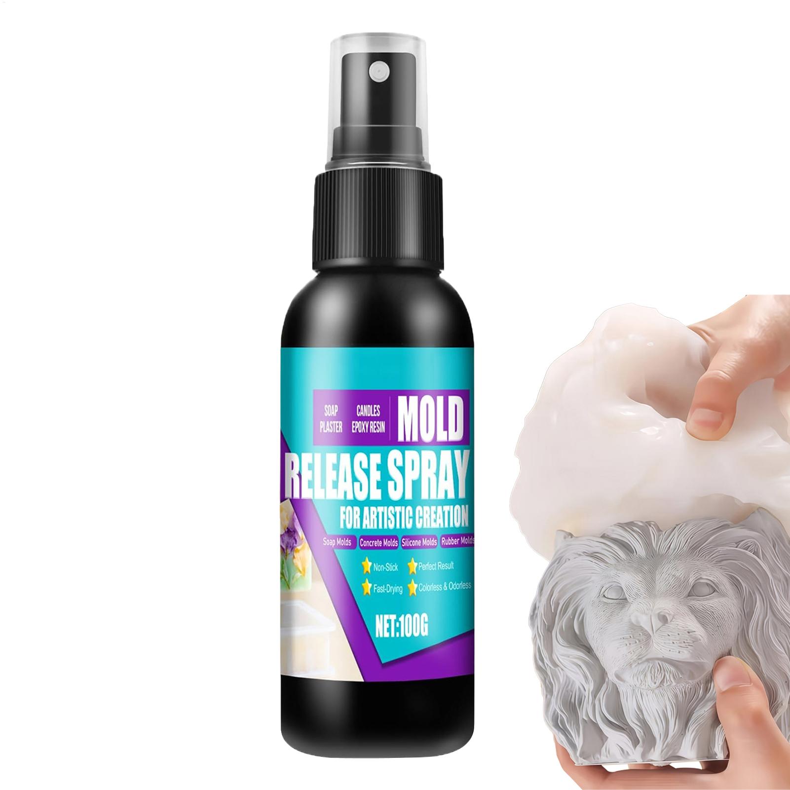 Release Spray Silicone - Spray de démoulage 100g, agent antiadhésif