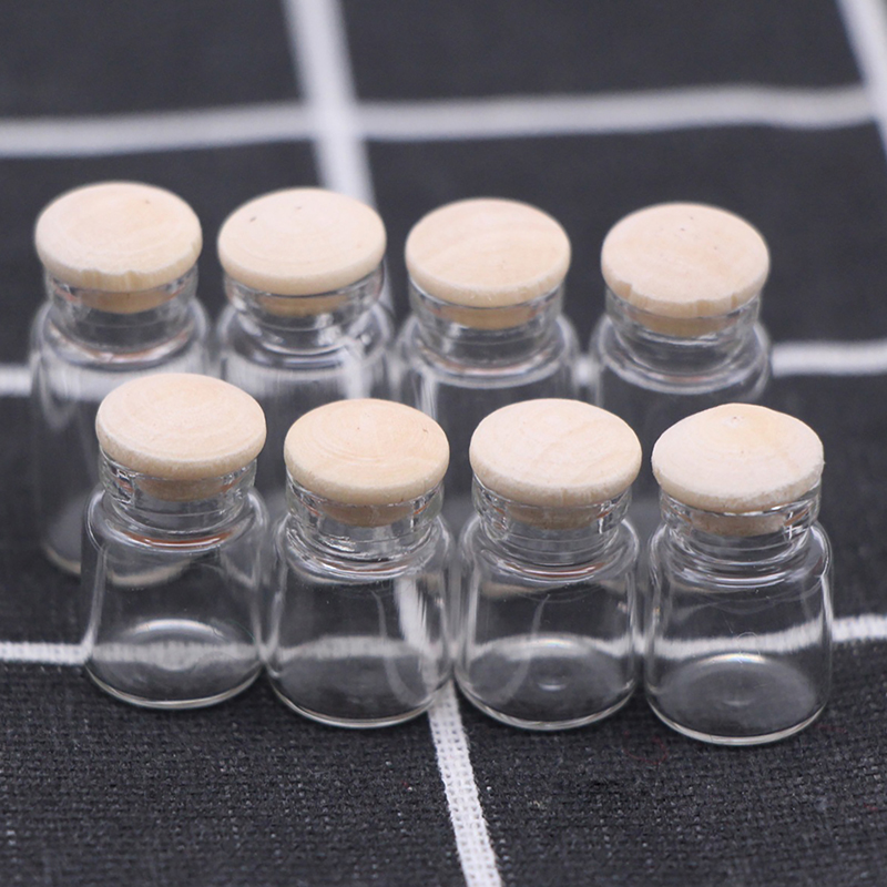Resin Art Case - Mini Bouteilles de Bonbons en Verre,