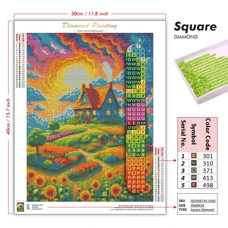 Kit de peinture à strass 5D su - Resin Art Work avis et prix