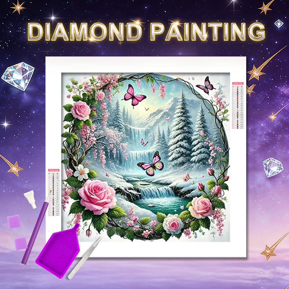 Kits complets de peinture au d - Resin Art Rose avis et prix