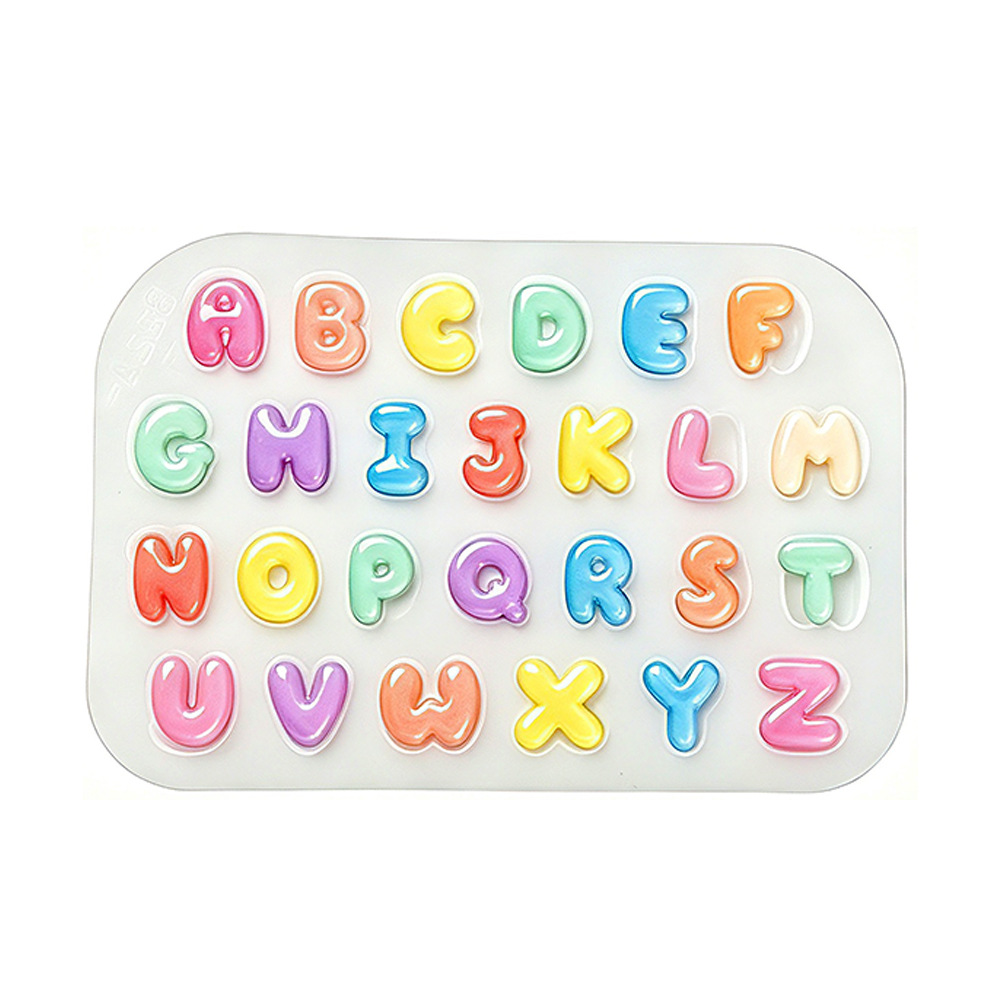 Lot de 2 mini-moules en silico - Resin Art Alphabet avis et prix