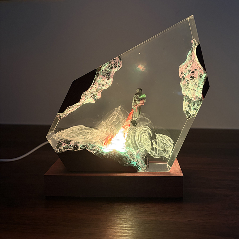 Lampe de Table en Résine Organ - Resin Art Baby avis et prix