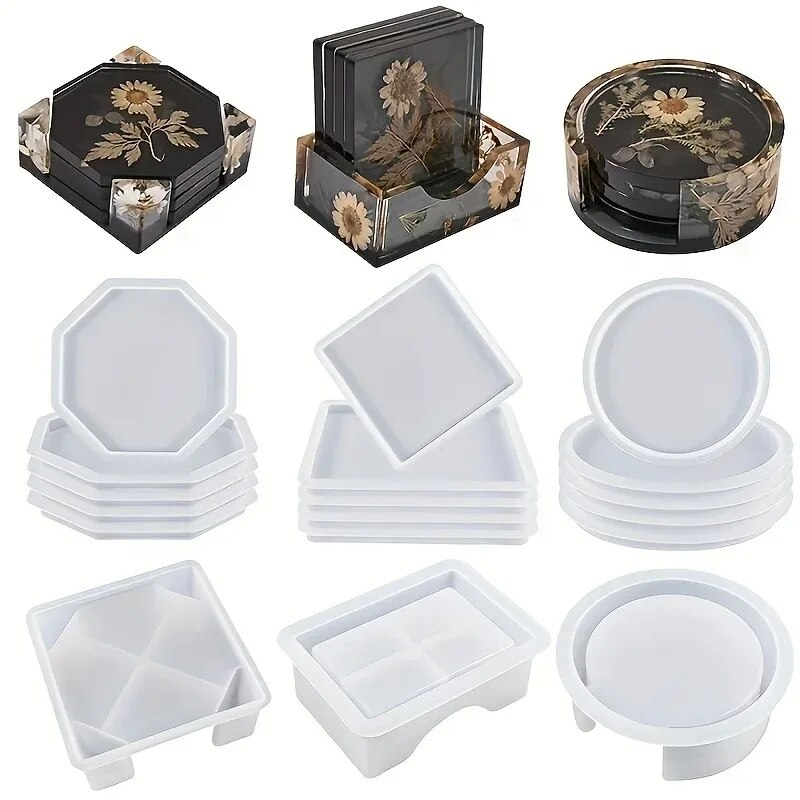 Ensemble de moules en résine p - Resin Art Case avis et prix